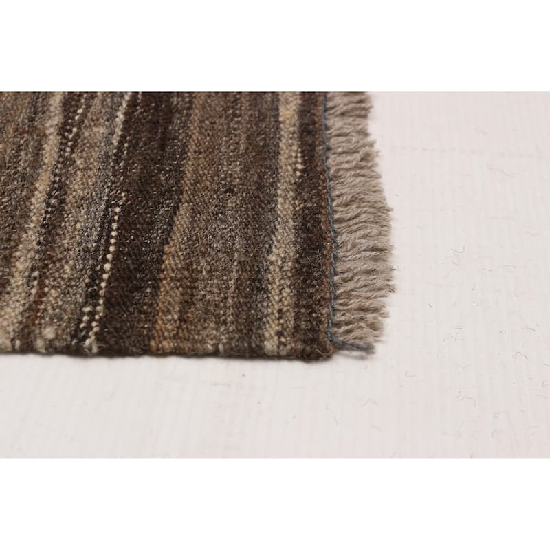 Sivas Brown Kilim 6'8" x 9'8" - 6'8 x 9'8