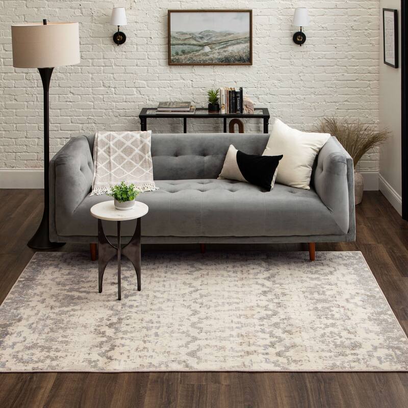 Mohawk Home Wilson Distressed iKat Area Rug