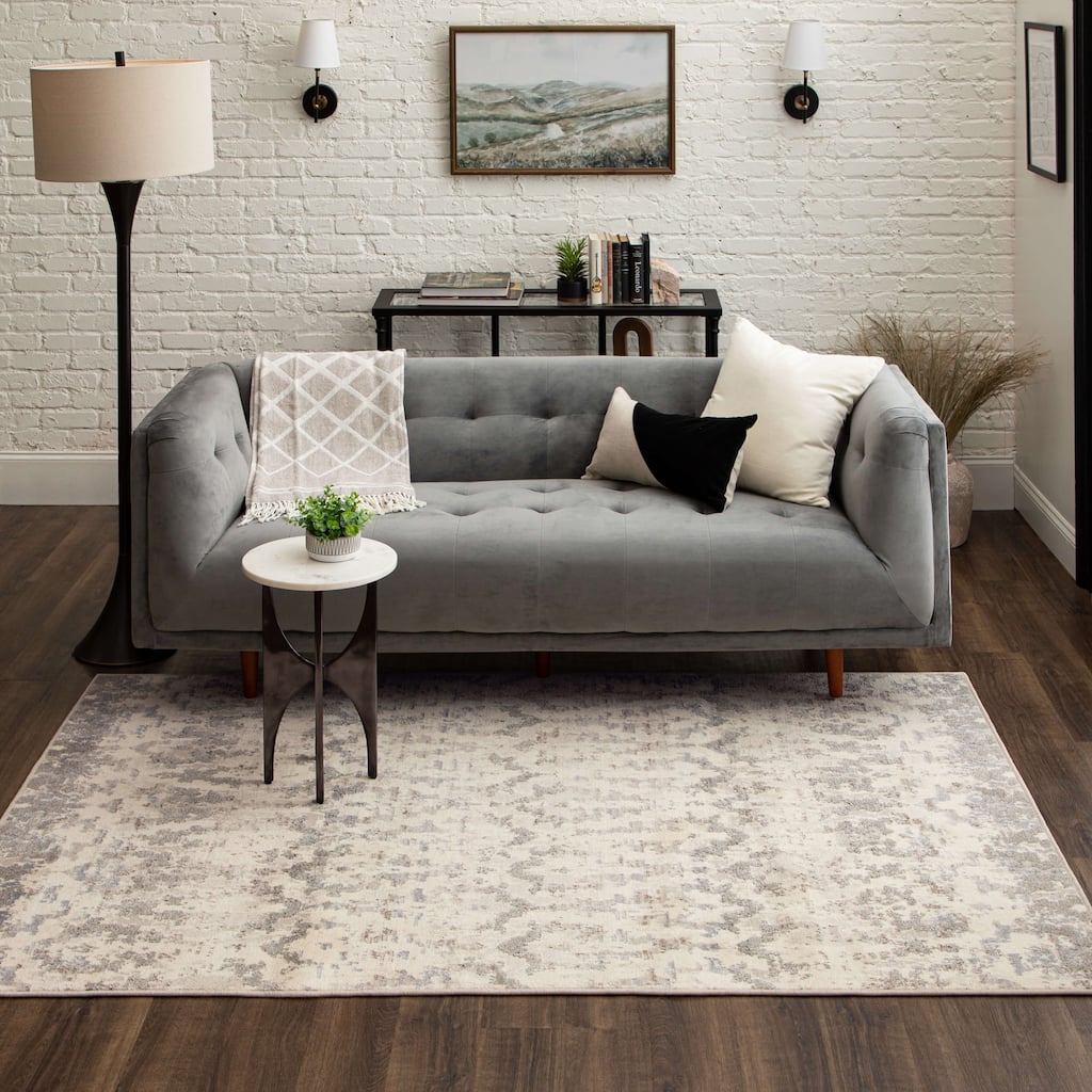 Mohawk Home Wilson Distressed iKat Area Rug