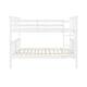 preview thumbnail 7 of 11, Full over Full Bunk Bed with Ladder for Bedroom, Guest Room Furniture