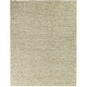 preview thumbnail 1 of 8, Pebbles Soft Textured Wool Area Rug 5'3" x 7' - Ivory - Rectangle