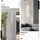 preview thumbnail 24 of 94, Aluminum LED Outdoor Wall Sconce Black Exterior Wall Light (1 / 2Pack)