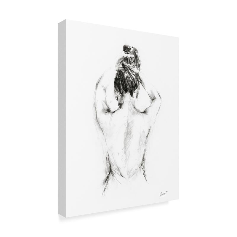 Ethan Harper 'Back Study I' Canvas Art