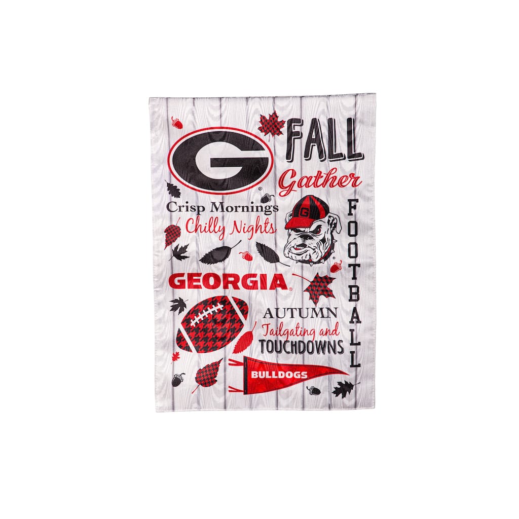 University of Georgia, Moire Flag, Garden, Fall Seasonal