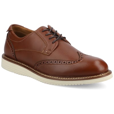Vance Mens Lorenzo Wingtip Hybrid Casual Dress Shoe