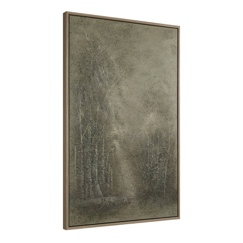 Lipton 60" H x 40" W Canvas Art, Green