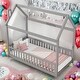 preview thumbnail 2 of 11, Twin Size House Bed Platform Bed,Multiple Uses