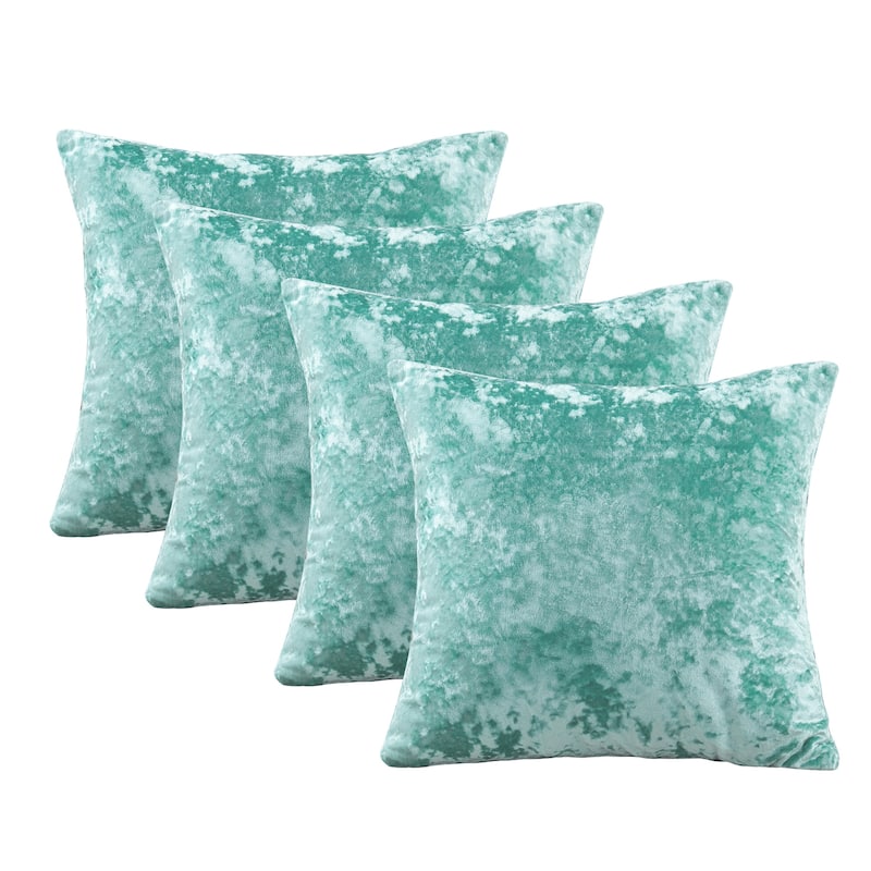 Rancho Crushed Velvet Throw Pillow Cover Set, NO INSERT
