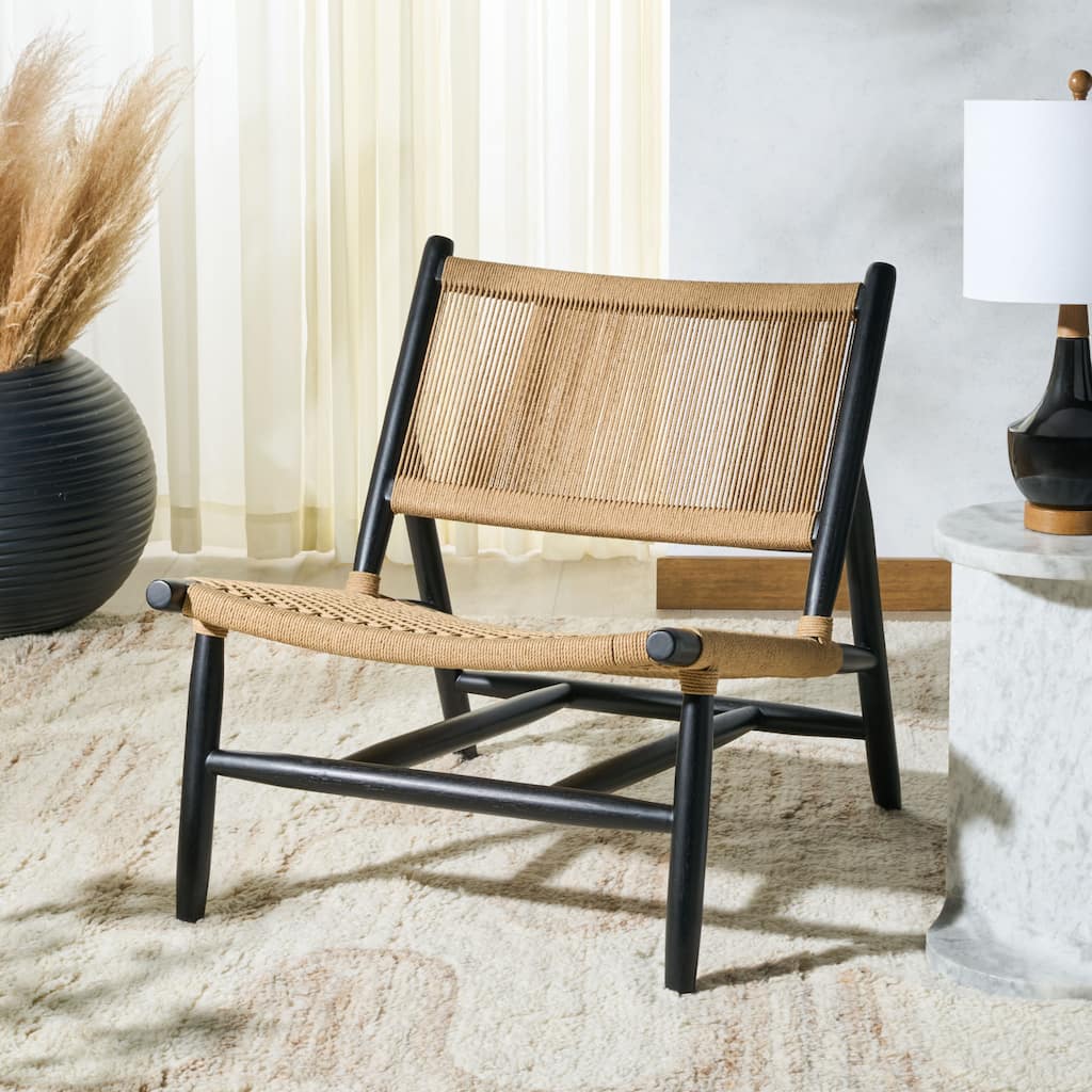 SAFAVIEH Couture Chyanne Woven Accent Chair, Fully Assembled - 27"W x 34"D x 30"H