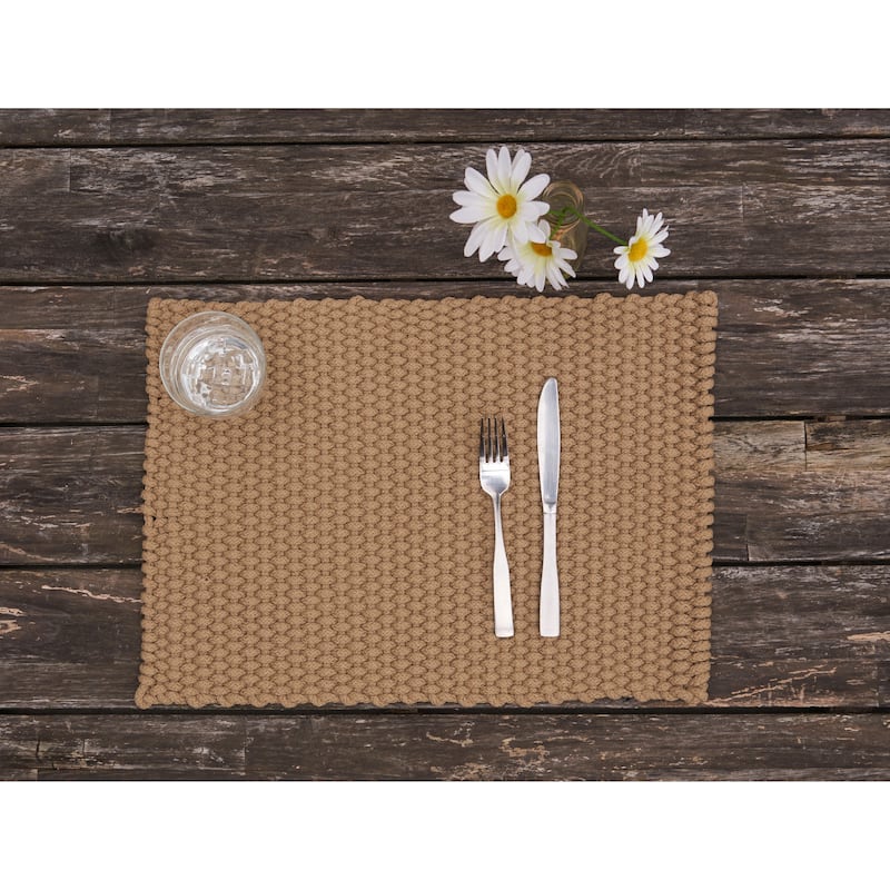 Braided Rope Placemats Sets of 6 Collection