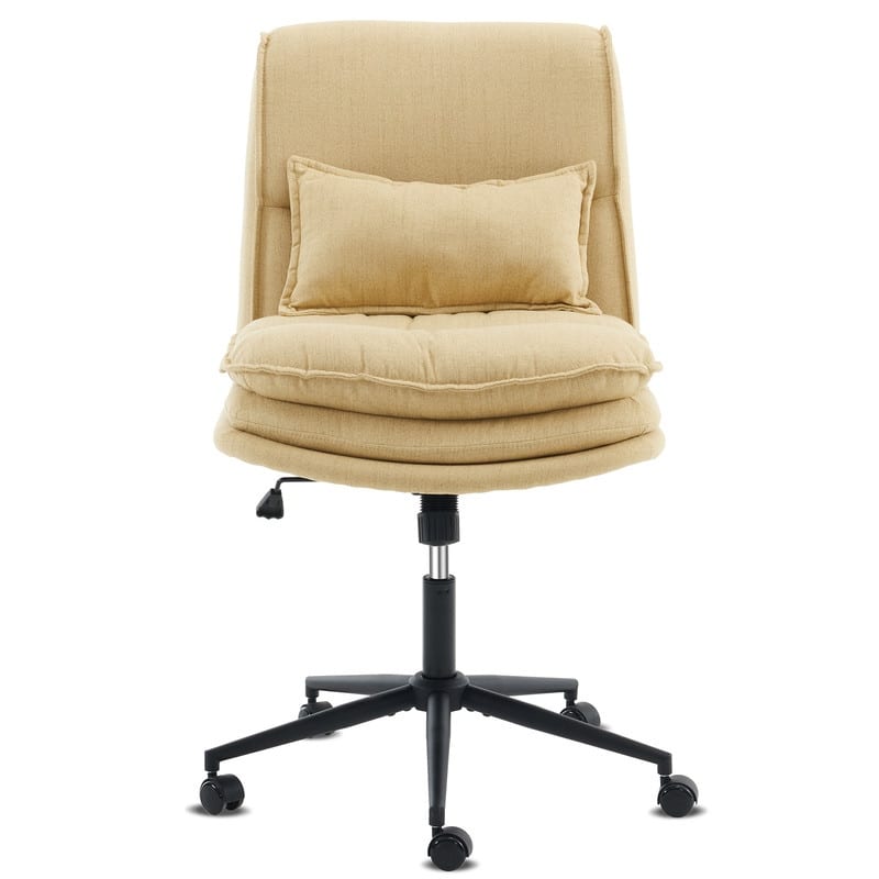 Upholstered Armless Task Office Chair