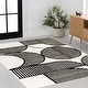 preview thumbnail 32 of 133, JONATHAN Y Dila Geometric Arch Scandi Striped Ivory/Cream Area Rug