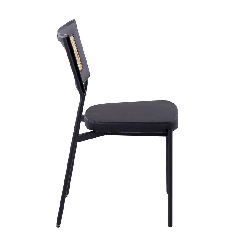 Porch & Den Randolf Rattan Dining Chair (Set of 2)