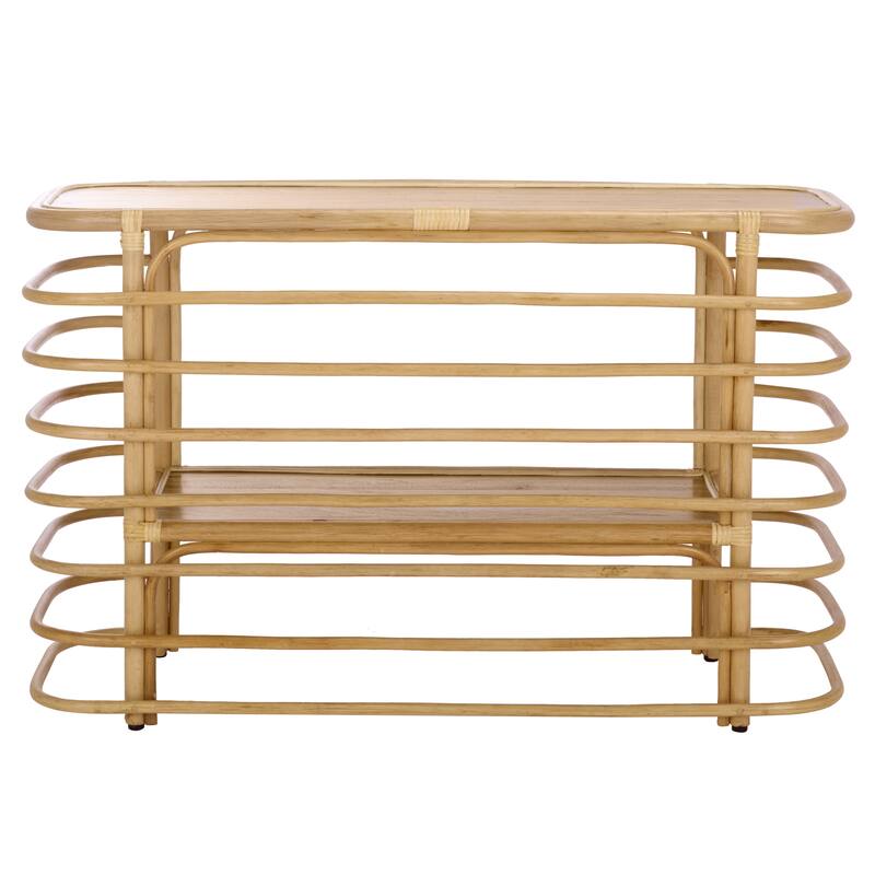 SAFAVIEH Home Maestro Console Table - 47"W x 16"D x 30"H