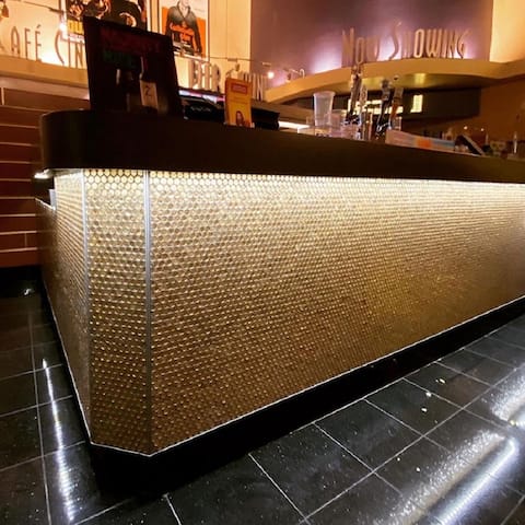 Apollo Tile 10 pack 12.2-in x 12.2-in Gold Penny Round Glass Mosaic Wall Tile (10.34 Sq ft/case)