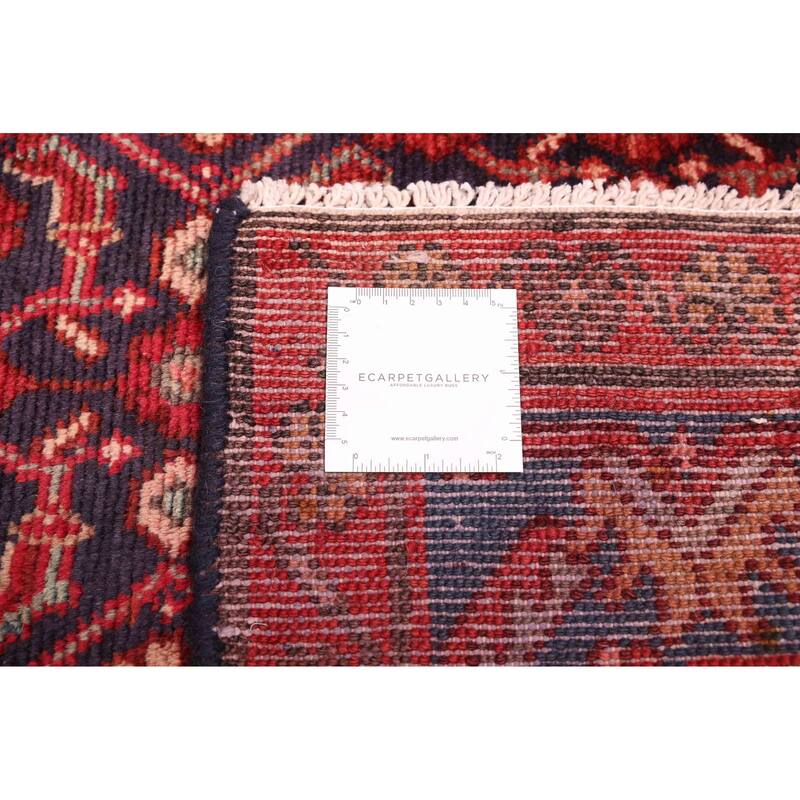 ECARPETGALLERY Hand-knotted Andelz Dark Navy Wool Rug - 5'2 x 10'4