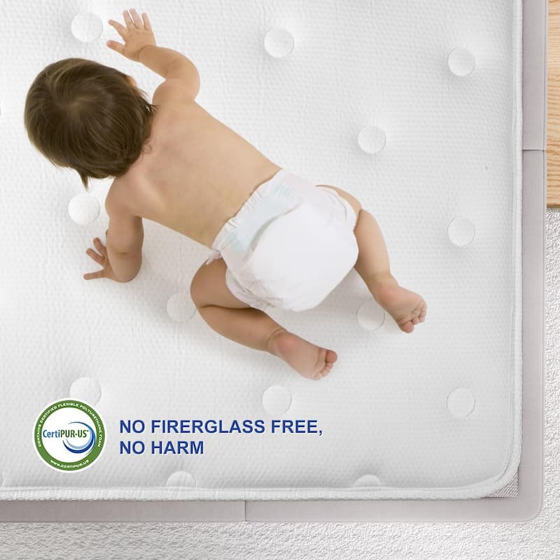 10 Inch Innerspring Hybrid Full Size Mattress, Motion Isolation Individually Pocketed Coils Mattress