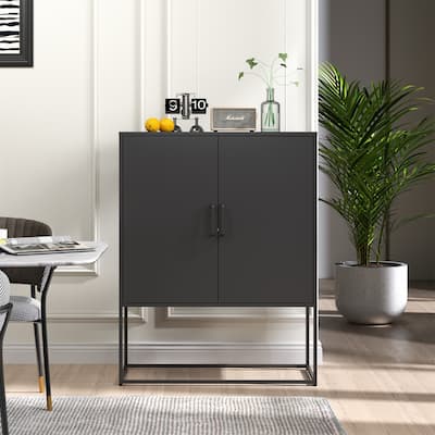 Heavy Duty Metal Buffet Sideboard