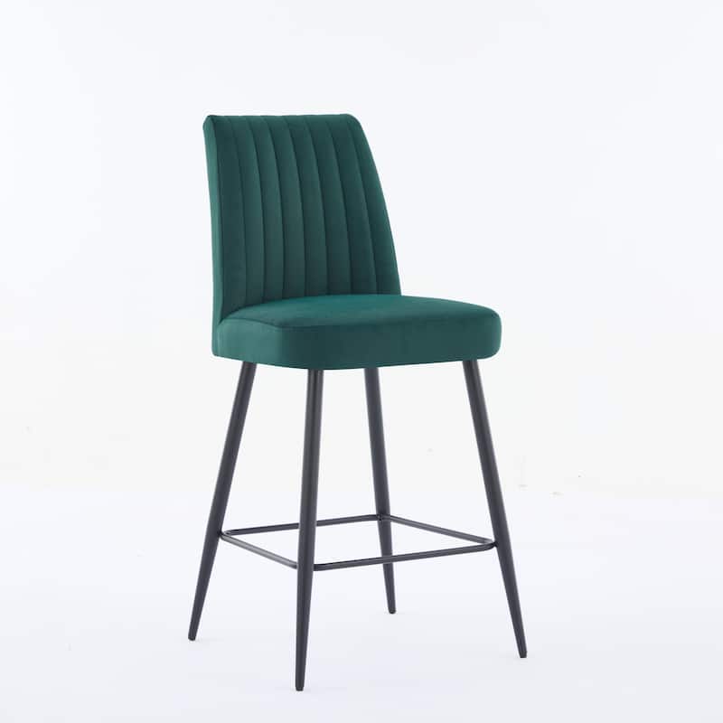 Upholstered Bar Chairs Side Chairs Set of 2