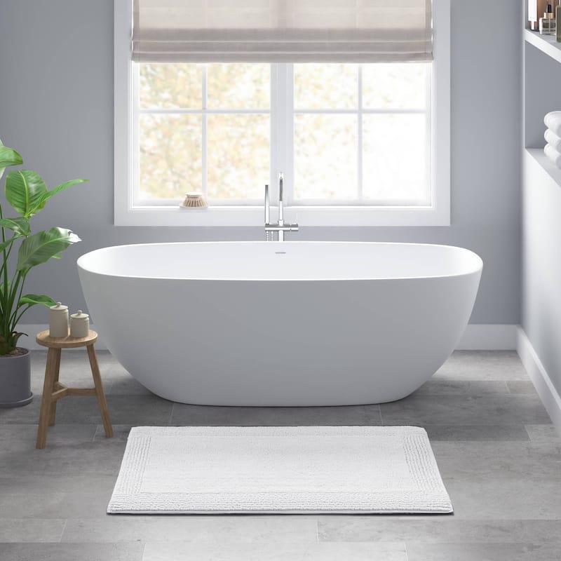 Madison Park Signature Splendor 100-percent Cotton Tufted 3000 GSM Reversible Bath Rug