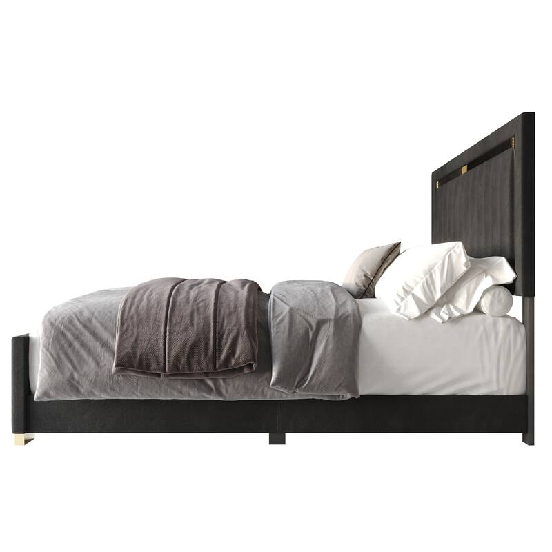Clayfell Olathe Upholstered Panel Bed