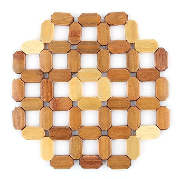 Shop Family Restaurant Wooden Table Protector Cup Bowl Holder Heat