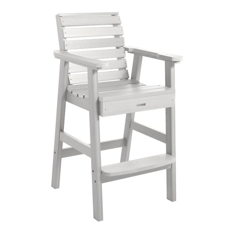 HIGHWOOD Weatherly Bar Height Armchair - White