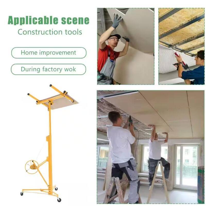 53'' Drywall Panel Hoist Jack Lifter Drywall Lift Panel Lift