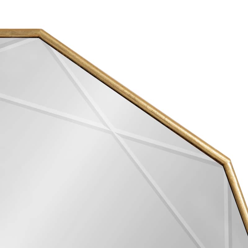 Kate and Laurel Deka Geometric Starburst Mirror