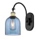 Option Black Antique Brass / Princess Blue