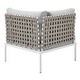preview thumbnail 21 of 19, Harmony 10-Piece Sunbrella® Basket Weave Outdoor Patio Aluminum Sectional Sofa Set