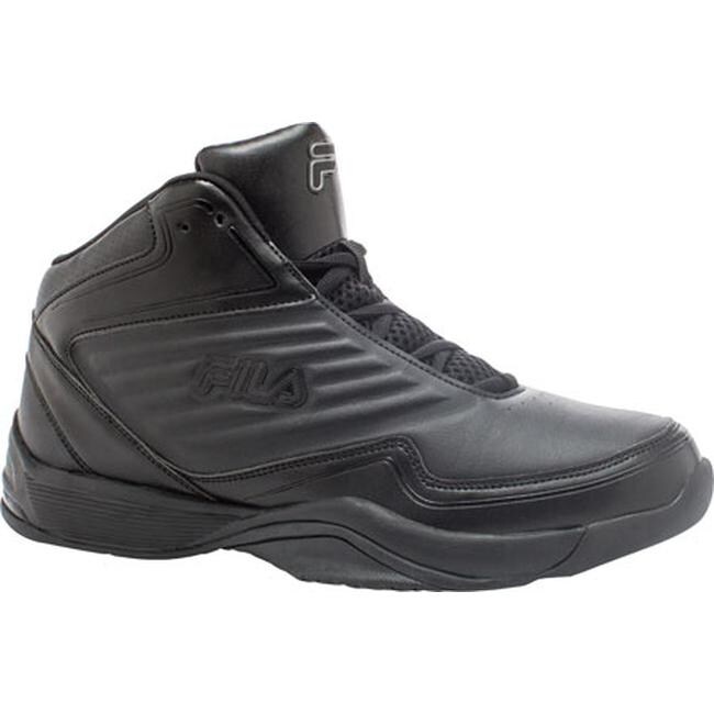 Shop Fila Men S Import Basketball Shoe Black Black Black Overstock 11212057