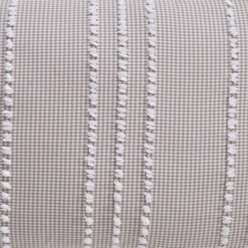 Better Trends Winston Comforter Set 100% Cotton Tufted Soft Plush Chenille Machine Washable Tumble Dry