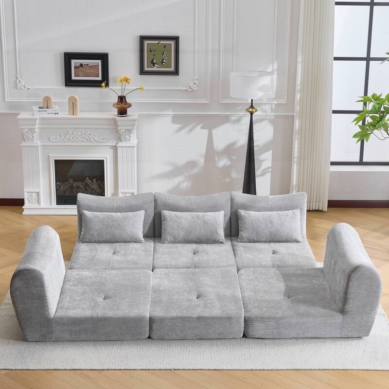 Modular Cloud Sofa, Convertible Folding Sofa Bed
