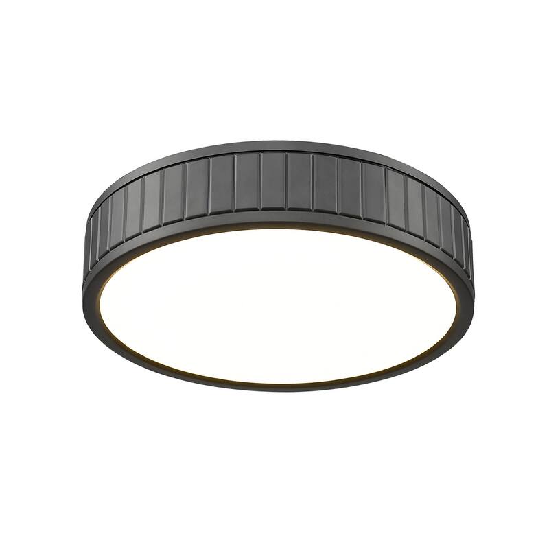 Z-Lite 1005F12-LED Madison 13" Wide LED Flush Mount Drum Ceiling