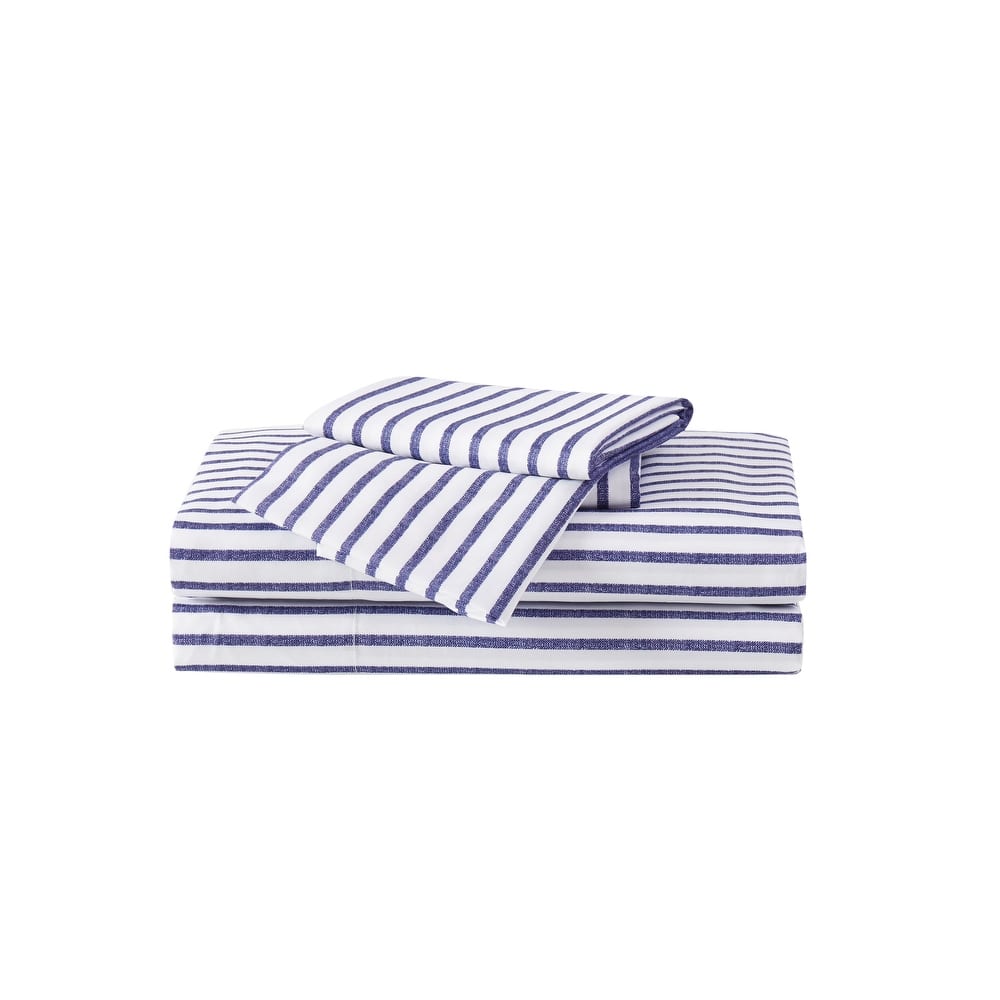 Truly Soft Pinstripe 4 Piece Sheet Set
