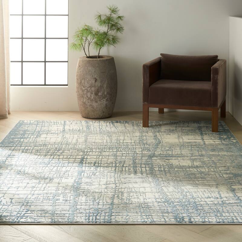 Calvin Klein Rush Abstract Area Rug