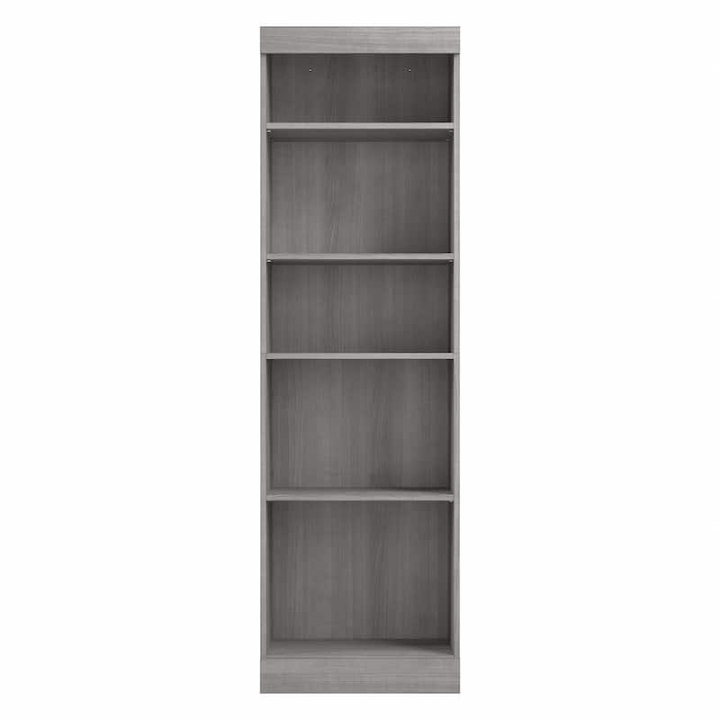Pur 25W Closet Organizer, Tall Narrow Shelving Unit by Bestar