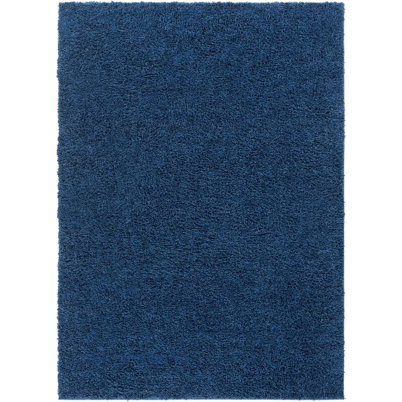 Well Woven Madison Shag Piper Ethnic Modern Shag Solid Area Rug