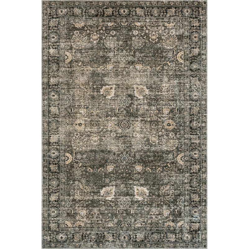 Bayberry Vintage Machine Washable Area Rug