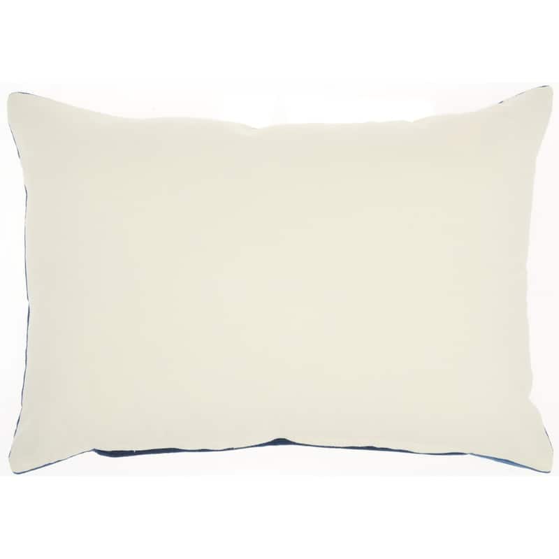 HomeRoots Solid Black Casual Throw Pillow