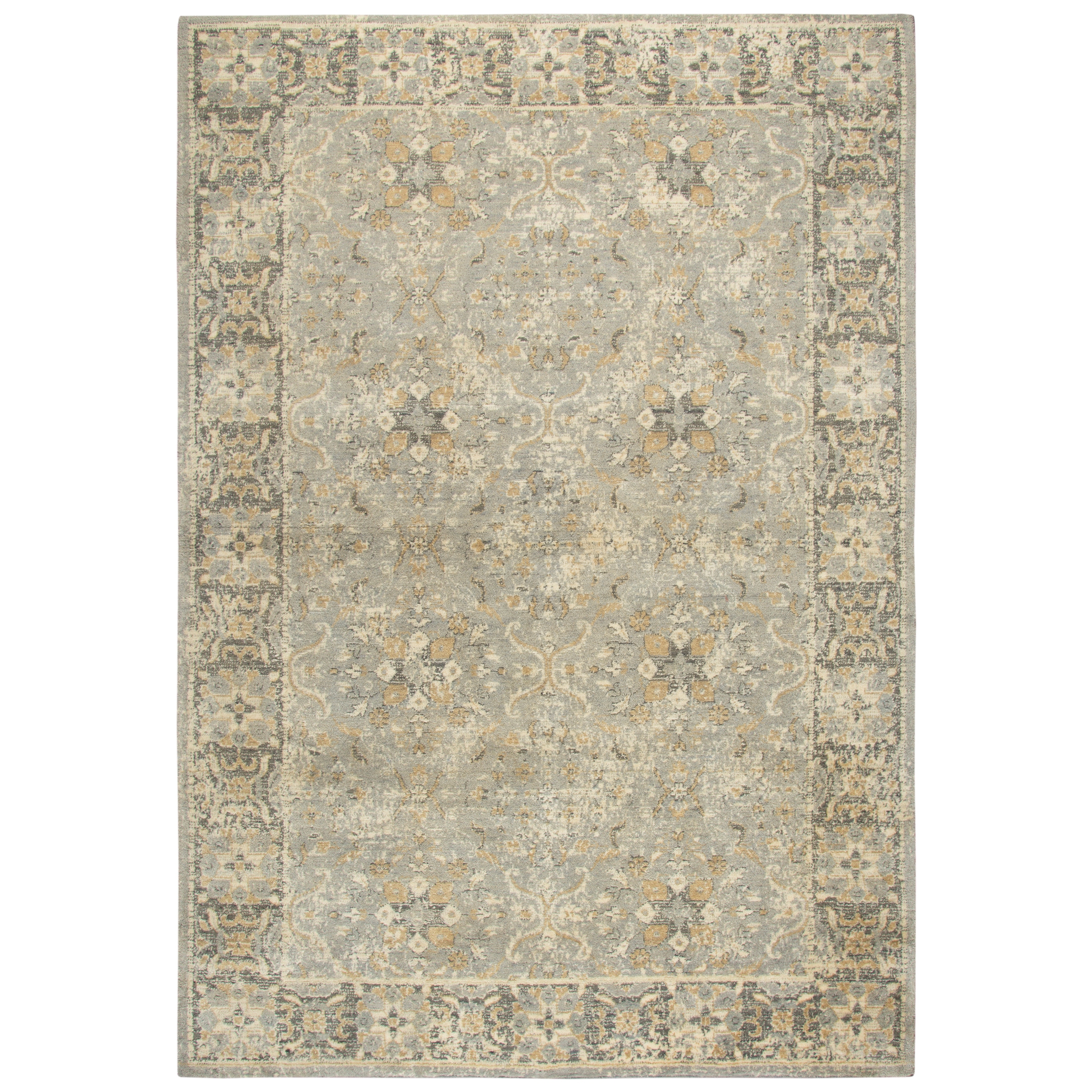Alora Decor Euphoria Grey Persian Wool Rug