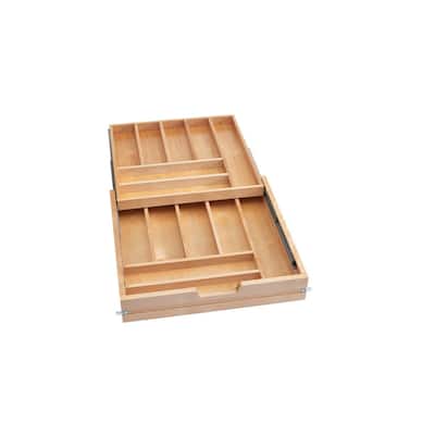 Rev-A-Shelf Tiered Cutlery Drawer with Blumotion Soft-Close for
