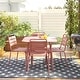 preview thumbnail 5 of 38, Novogratz Poolside Gossip Collection June Outdoor Square Dining Table