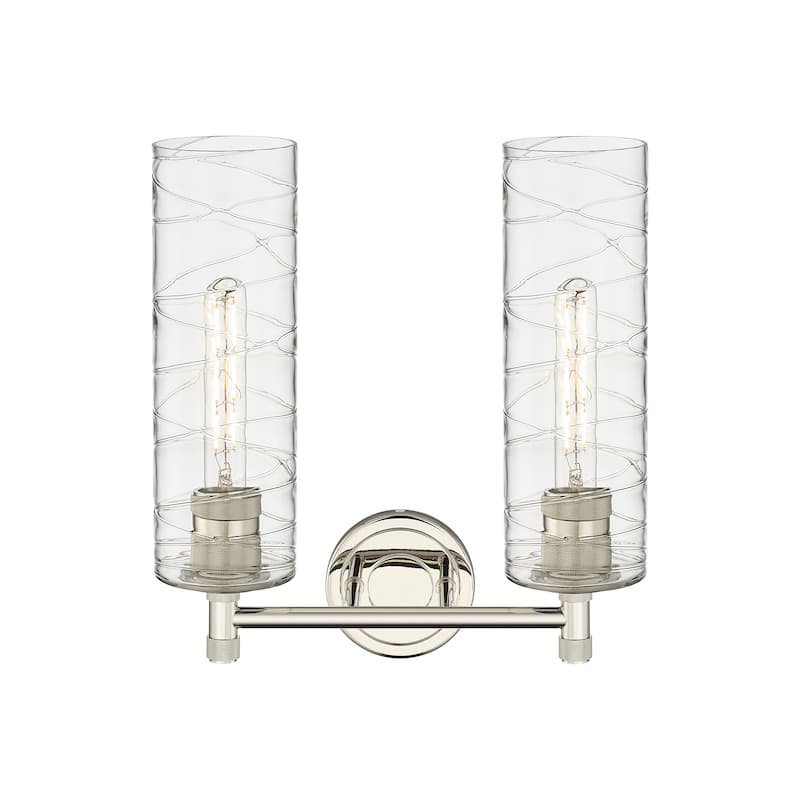 Innovations Lighting Crown Point - 2 Light 12" Wall-Mounted Bath Vanity Light