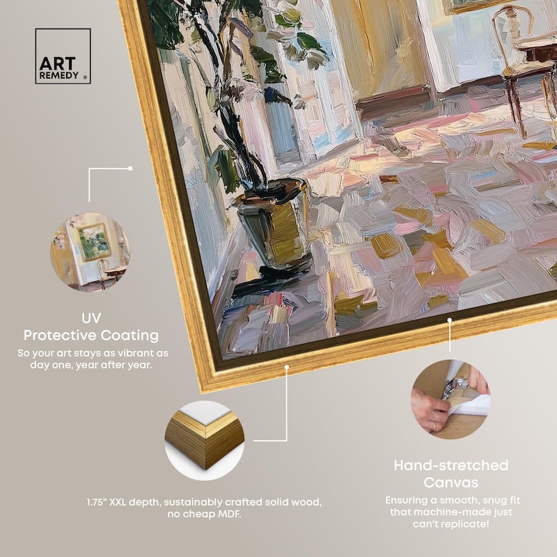 Passage's Potted Paradise Canvas by Art Remedy