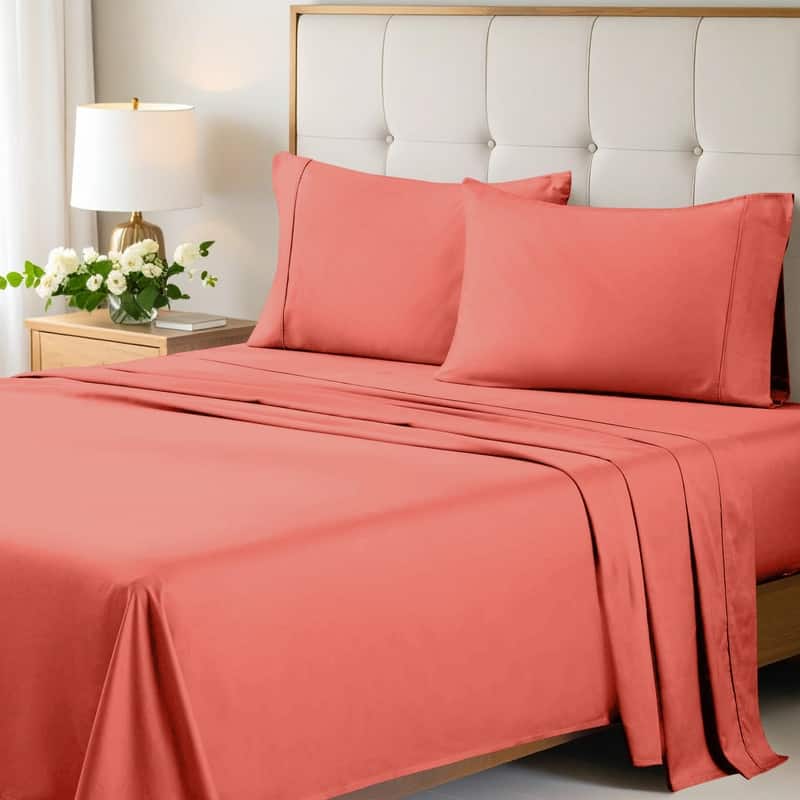 Superior Egyptian Cotton 700 Thread Count Eco-Friendly Solid Sheet Set