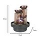 preview thumbnail 4 of 9, 9-Inch High Indoor Tabletop Water Fountains for Office Room Decoration