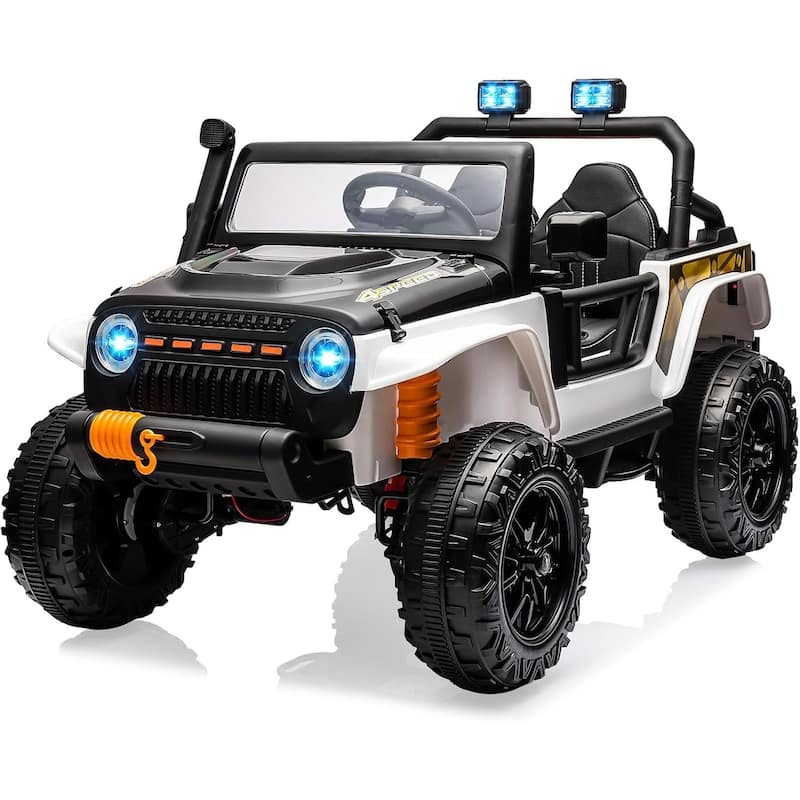 2 Seater Ride On Car for Kids, Electric Truck with Remote Control