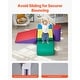 preview thumbnail 6 of 8, 5-Piece Set Multi Color PU Leather 5-Piece Foam Climbing Blocks Set for Kids and Safe - Multi Color - N/A